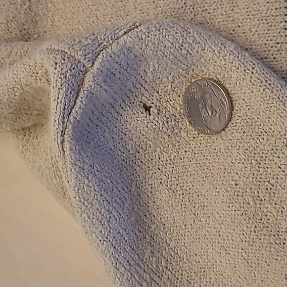 EUC 1960s VTG Castleberry I.Magnin Striped Button Detail Sweater Dress - Picture 9 of 14